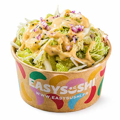 Salade de choux croquante, accompagnement japonais - Easy Sushi