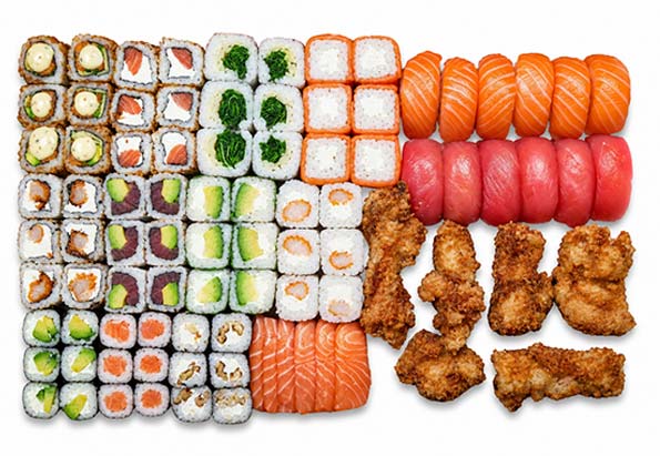Die Extravagante Variante, 90 Stück – Easy Sushi