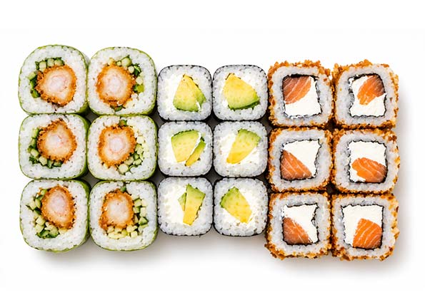 TV-Box, 18 Stück – Easy Sushi