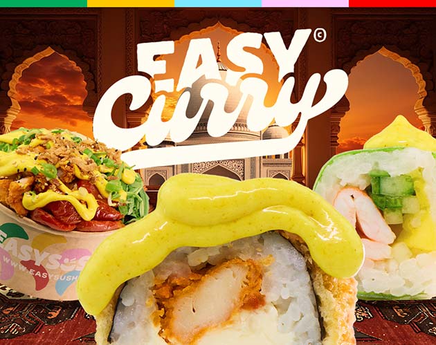 Einfaches Curry-Sortiment