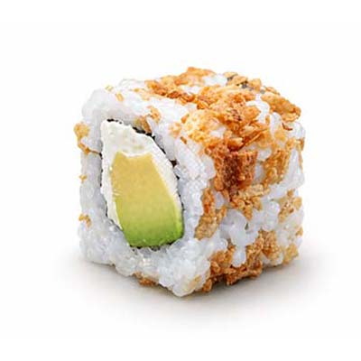 Kalifornische Avocado und Käse, gegrillte Zwiebeln – Easy Sushi