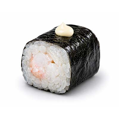 Garnelen-Mayonnaise-Maki, Essigreis und Nori-Algen – Easy Sushi