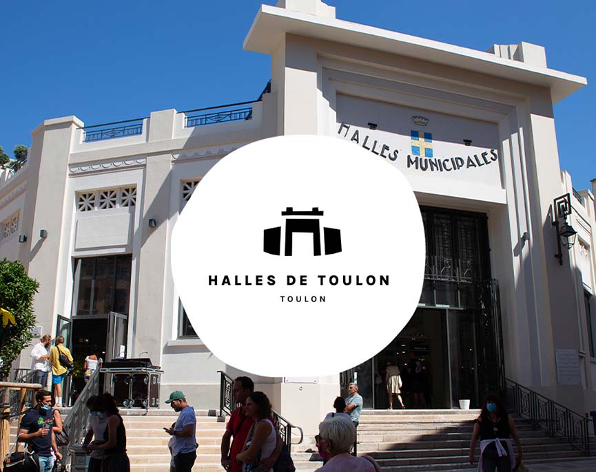 Biltoki-Markthallen in Toulon