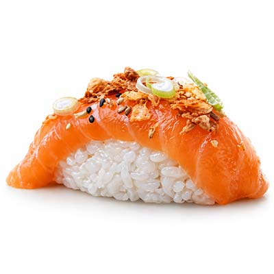 Mariniertes frisches Lachs-Sushi – Easy Sushi