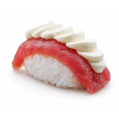 Sushi mit frischem Thunfisch und Käse – Easy Sushi