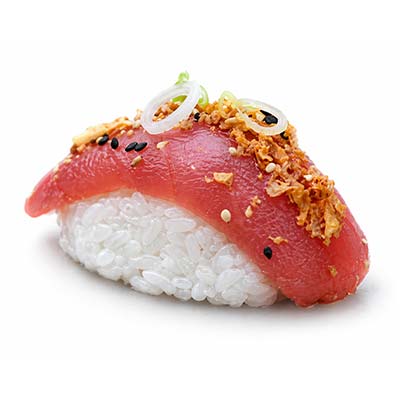 Mariniertes frisches Thunfisch-Sushi – Easy Sushi